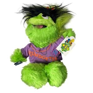 NWT VTG Applause Sesame Street Plush 1994 Grundgetta Oscars Girlfriend Toy Gift